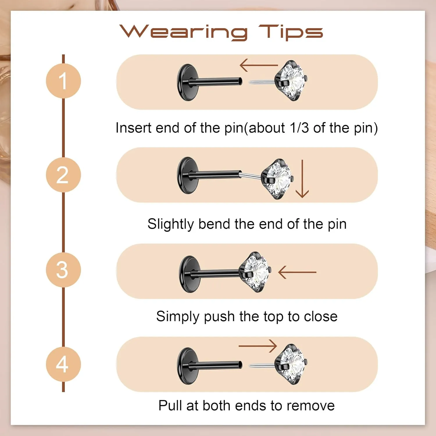 12 Pairs 20G 316L Stainless Steel Threadless Stud Earrings for Multiple Piercing Small Huggie Hoop Earrings Flat Back Tiny Stud Earring for Cartilage Helix Tragus Lobe