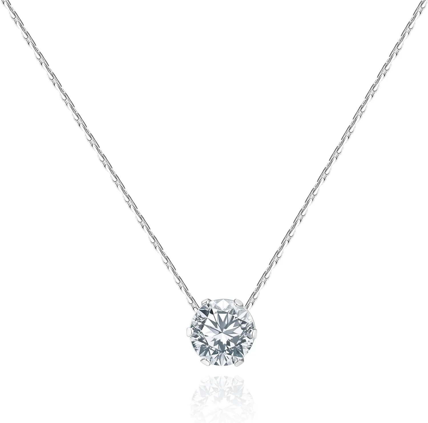 18K Gold Plated CZ Cross Pearl Heart Pendant Necklace Charm Dainty Chains Necklaces for Women