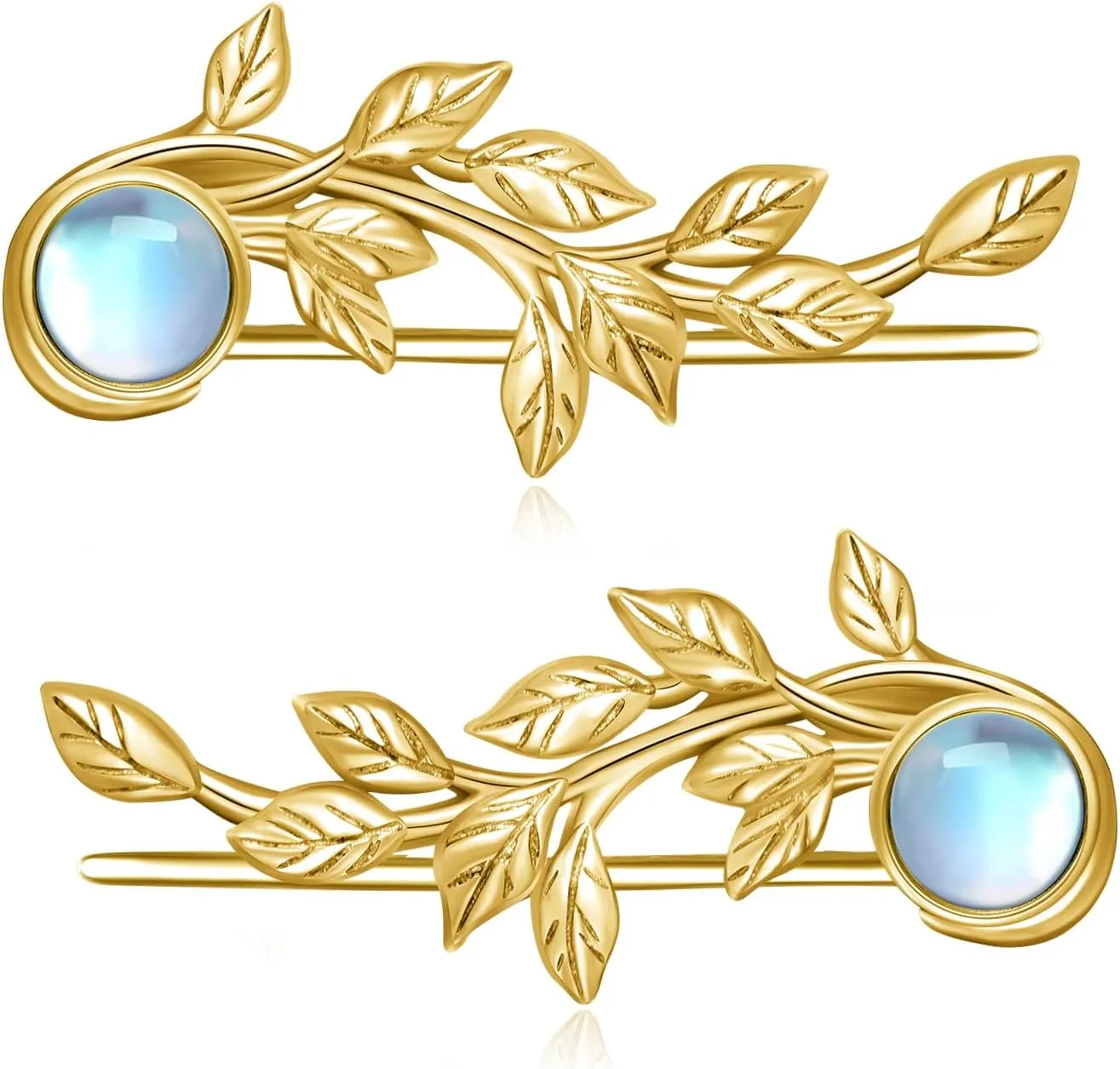 925 Sterling Silver Ear Climber Earrings for Women - Moonstone Crawler Jewelry Gift