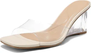 Clear Strap Heels