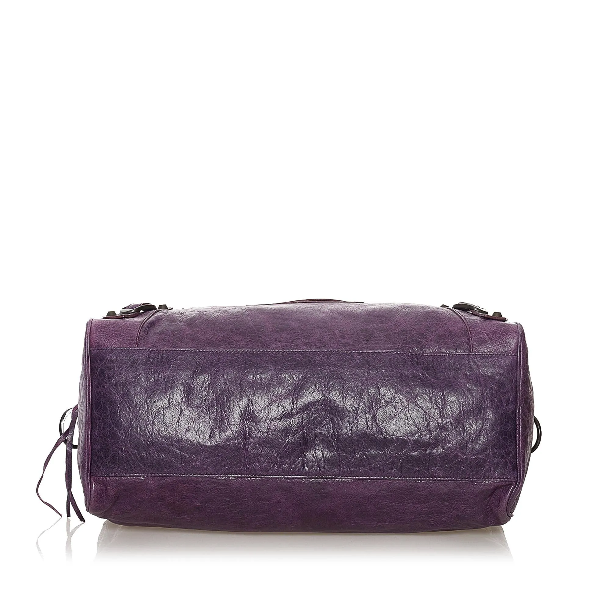 Balenciaga Motocross Classic Twiggy Leather Satchel (SHG-32992)
