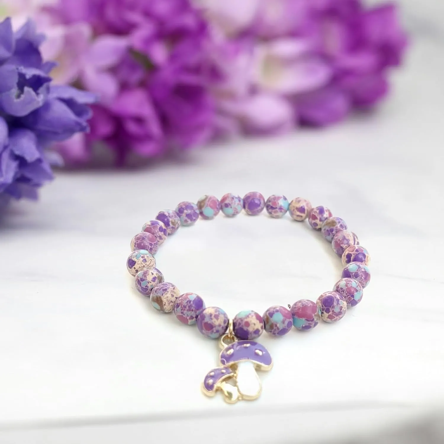 Beaded Bracelets for Women, Natural Stone Bracelets, Gemstone bracelet, Stretch Bracelets for Women Gifts for Women