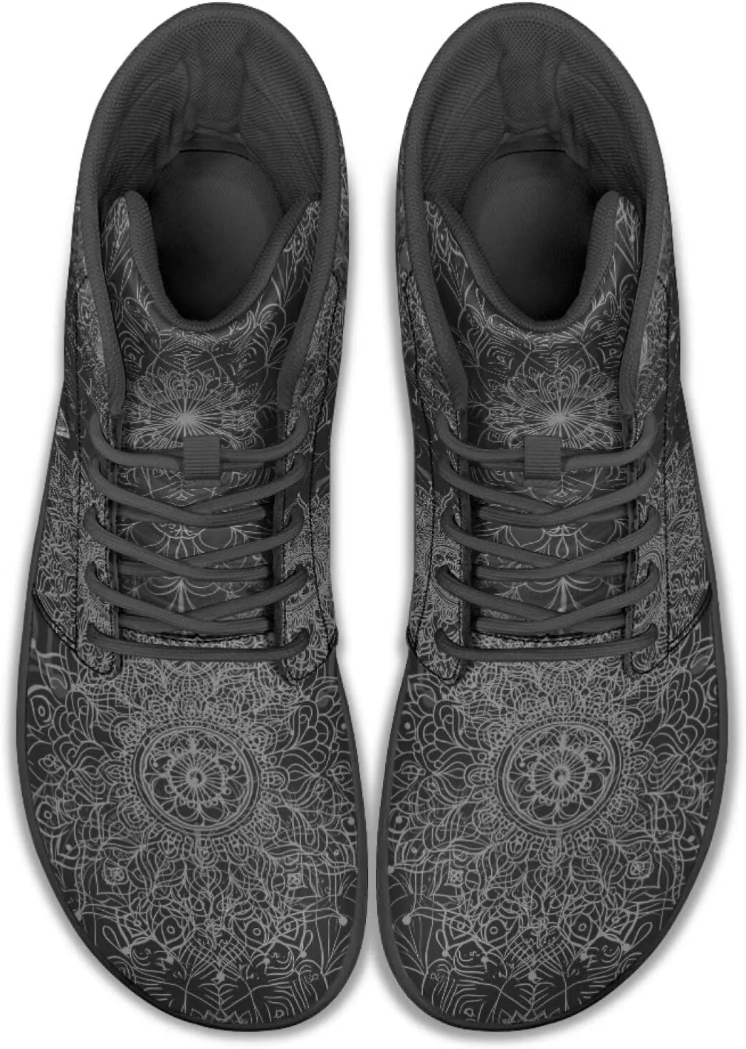 Binienty Barefoot Minimalist Shoes Mens Womens Wide Toe Cross Trainer Zero Drop Lace Up Sneakers