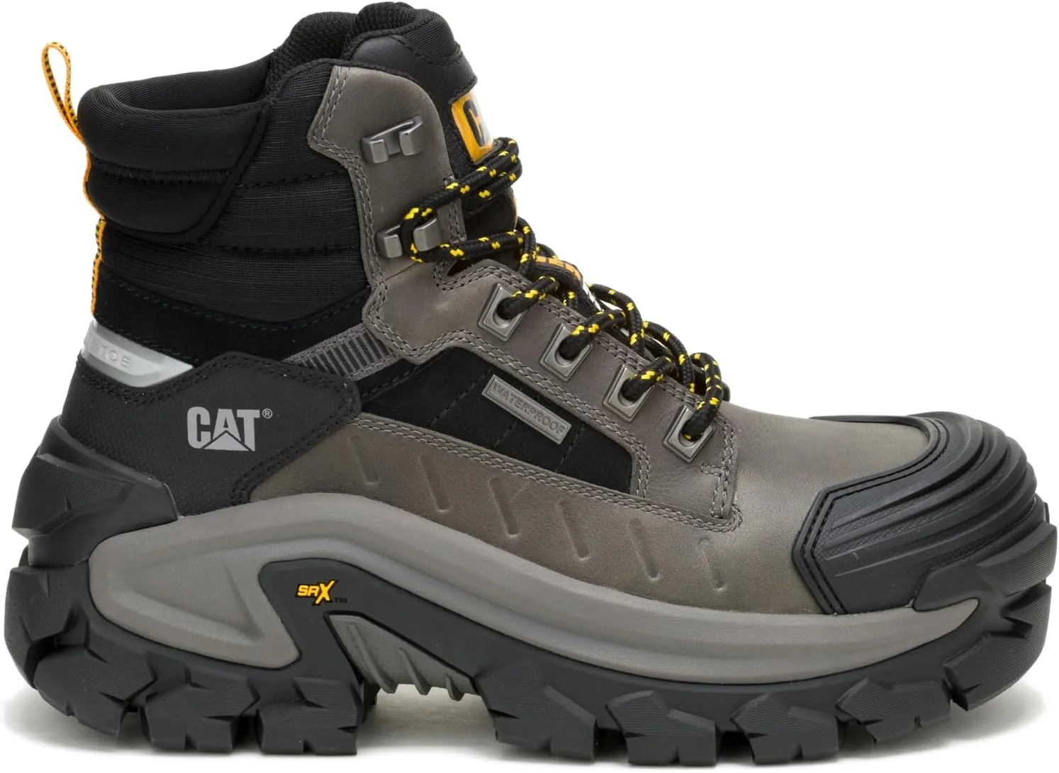 CAT Men's Invader Max Waterproof Composite Toe Ankle Boot