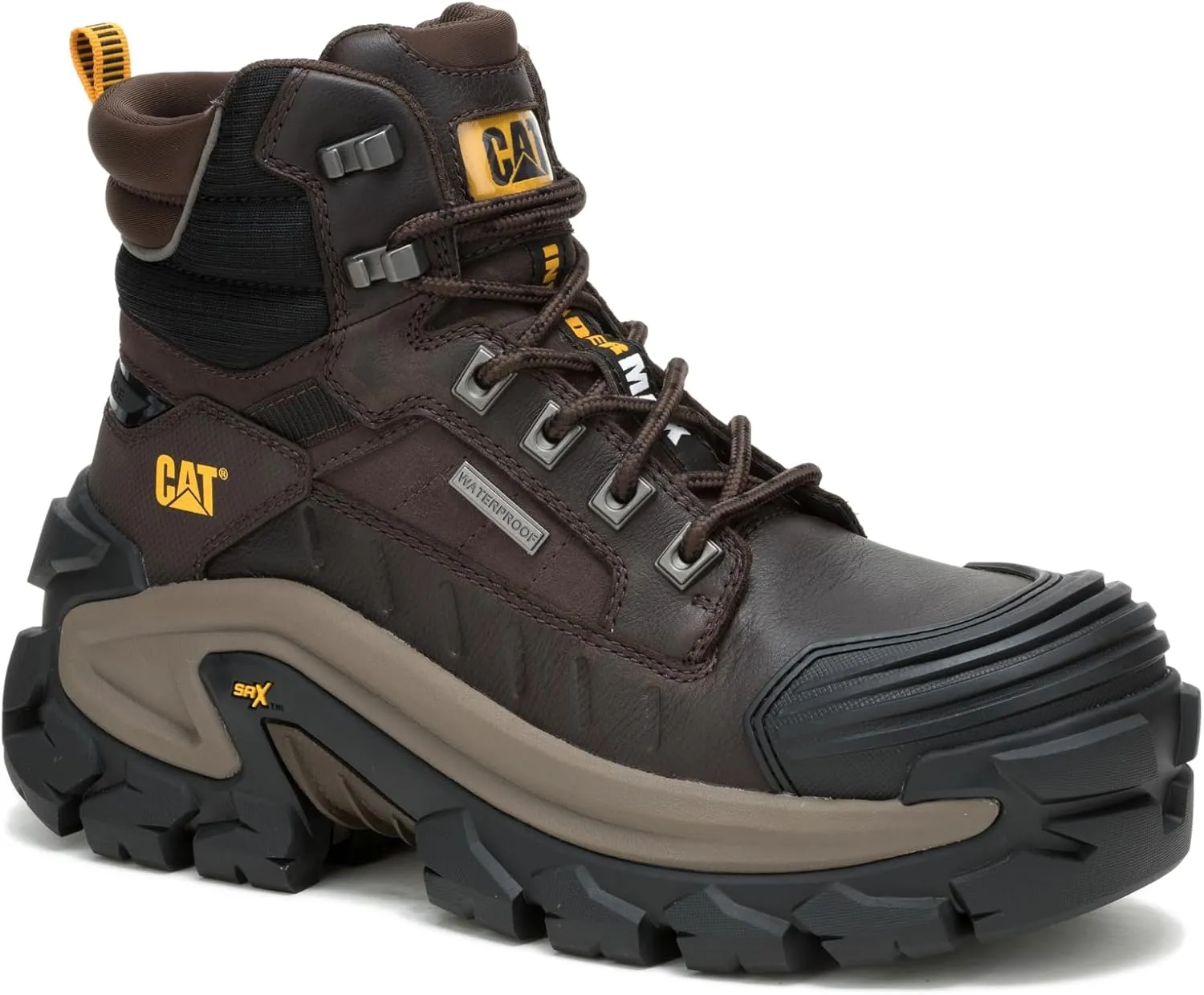 Caterpillar Men's Invader Max Waterproof Composite Toe Ankle Boot