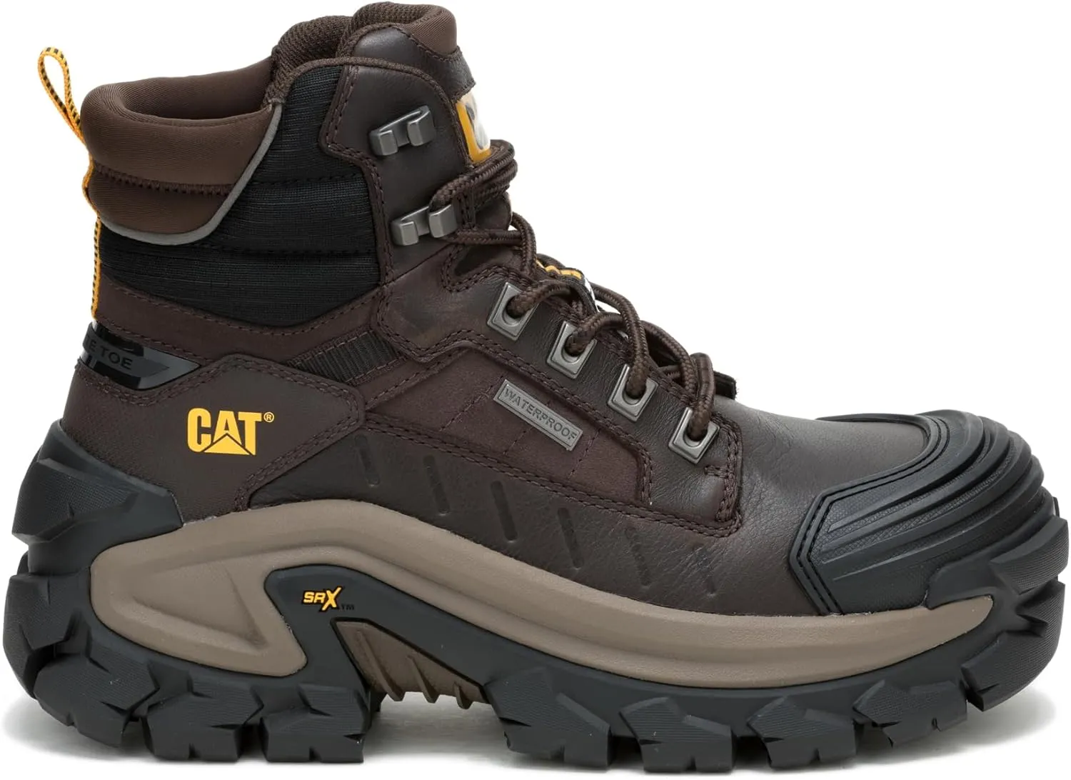 Caterpillar Men's Invader Max Waterproof Composite Toe Ankle Boot