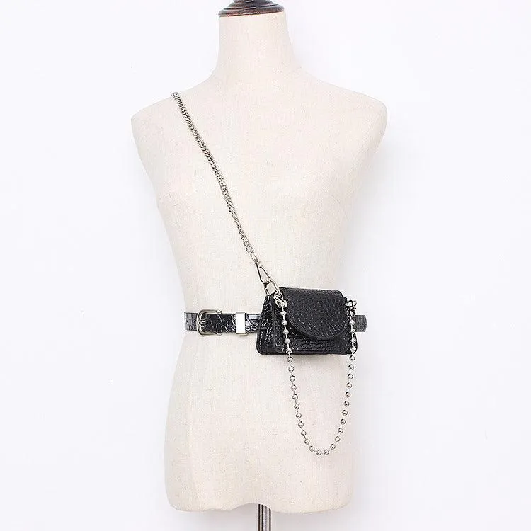 Chain Crossbody Bag Pattern Bead