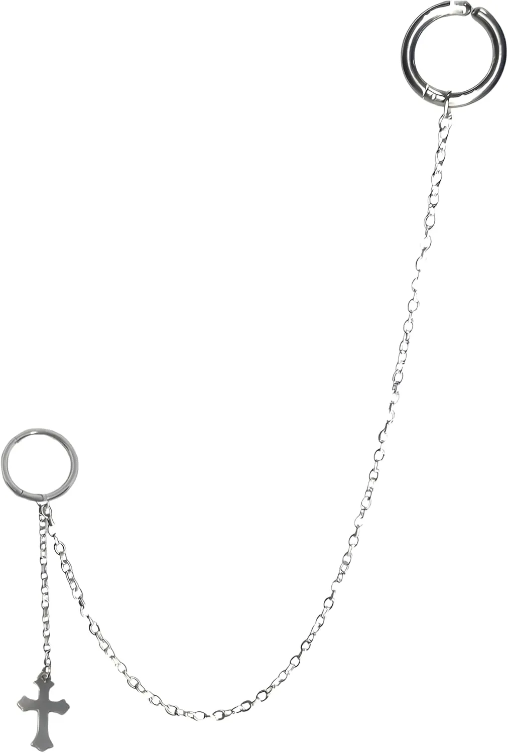 Chain piercing Fake peer 10 variation Thermal steel lip ring piercing