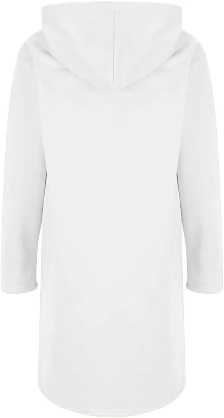 Coats for Women Zip Up Long Sleeve Oversized Hoodies Casual Lightweight Fleece Jackets with Pockets Outerwear