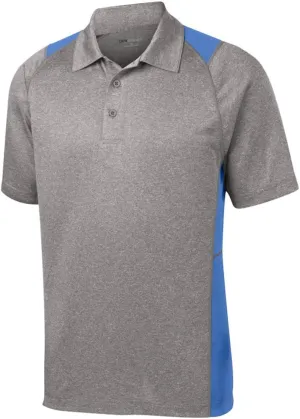 DRI-Equip Moisture Wicking 2-Color Athletic Polos in 13 Colors. XS-4XL