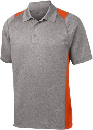 DRI-Equip Moisture Wicking 2-Color Athletic Polos in 13 Colors. XS-4XL