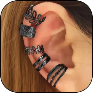 Ear Cuff Earrings for Women Ear Cuffs Non Piercing Clip On Cartilage Earrings Gold Knot Earrings for Women Round Huggie Non Pierced Jewelry Gifts Trendy Stuff