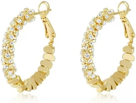 Earrings for Women Dainty Diamond Hollow Dangle Earrings Hypoallergenic Jewelry Birthday Gifts