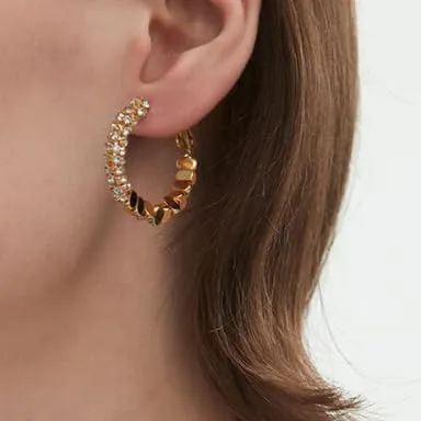 Earrings for Women Dainty Diamond Hollow Dangle Earrings Hypoallergenic Jewelry Birthday Gifts