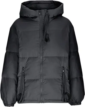 Fall Coats for Women 2024 Oversized Thick Padded Winter Jackets Long Sleeve Zipper Hooded Down Coat Outerwear
