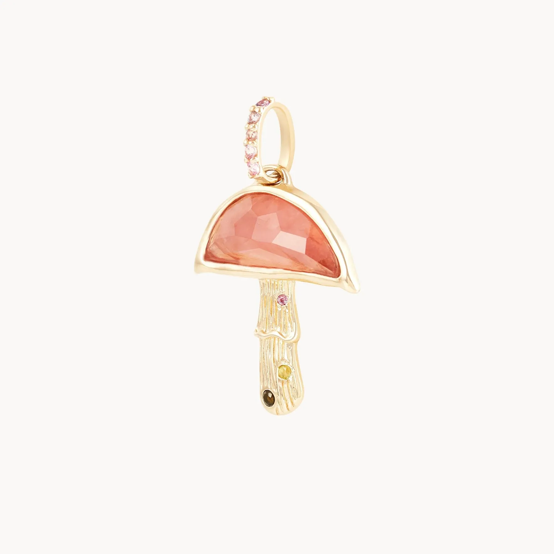 First Blush Mushroom Charm (10k Gold)