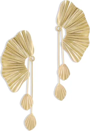 Gold Formal Earrings Statement Dangle Earrings for Women Geometric Drop Earrings Vintage Earrings Boho Jewelry for Girls