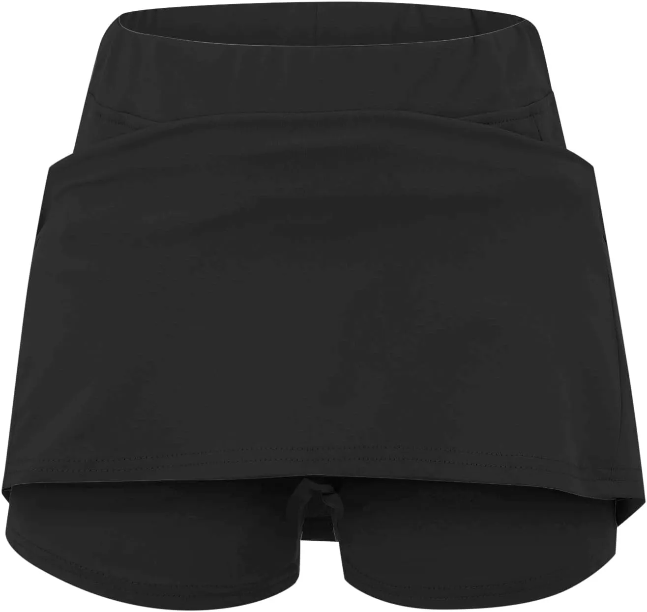 Golf Skirts for Women High Waistd Midi Tennis Skorts with Pockets Tum Control Stretchy Aline Yoga Skirt with Shorts