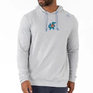 Hesi Collegiate Hoodie - Florida | Heather - Stainless Steel/White - Florida - 1