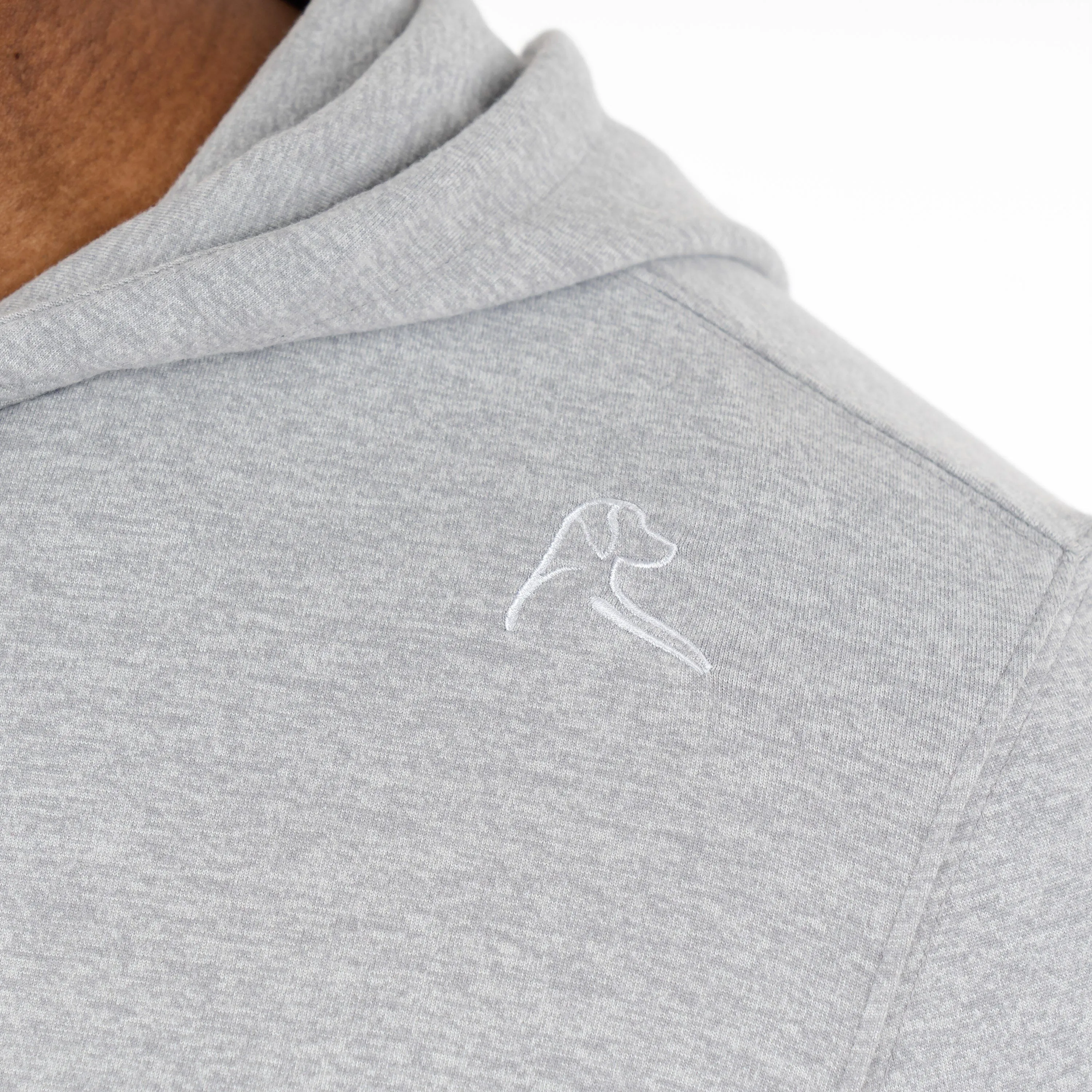 Hesi Collegiate Hoodie - Virginia Tech | Heather - Stainless Steel/White - Virginia Tech - 1