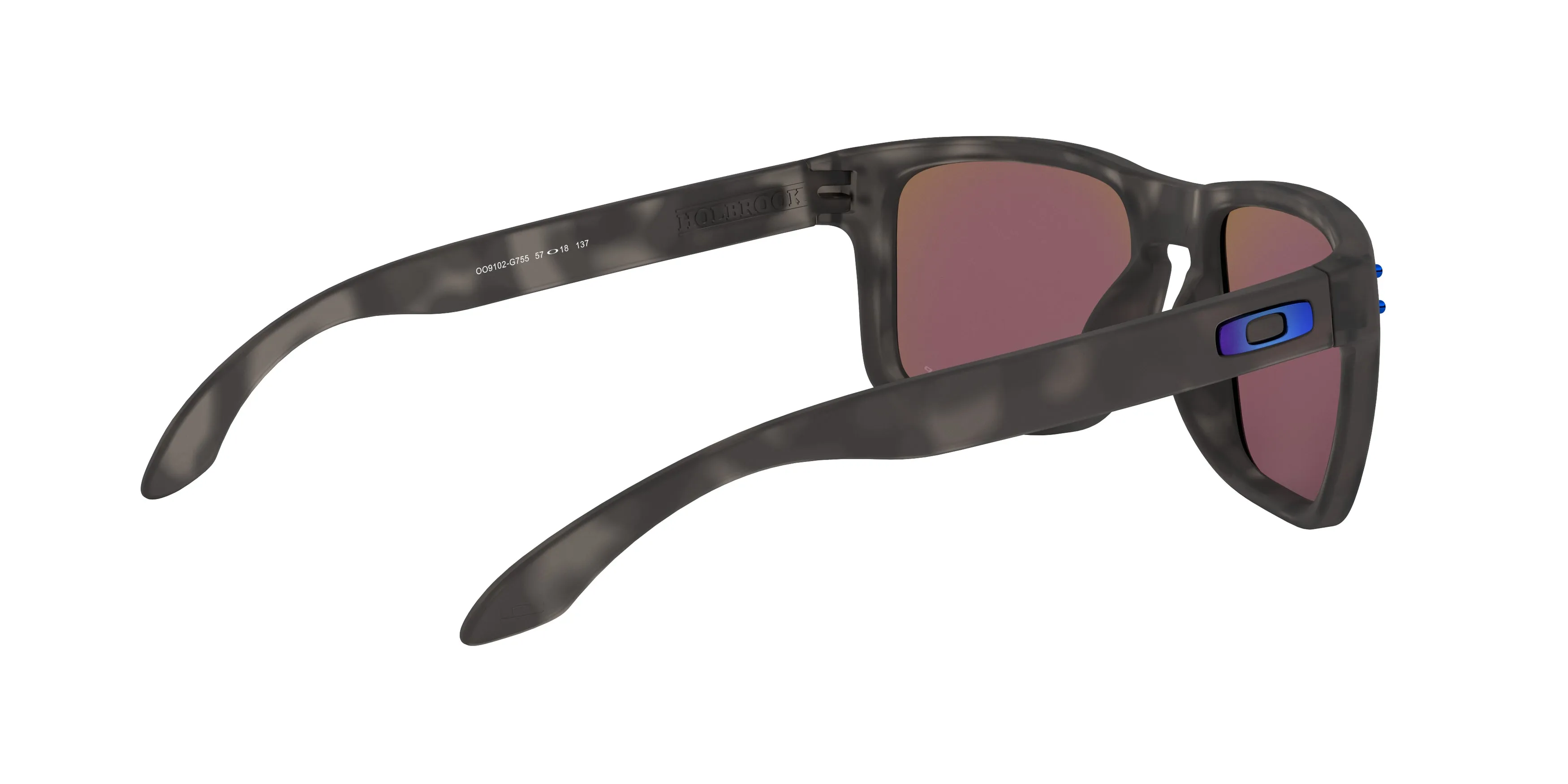 Holbrook Matte Black Tortoise w/ Prizm Sapphire Iridium Polarized