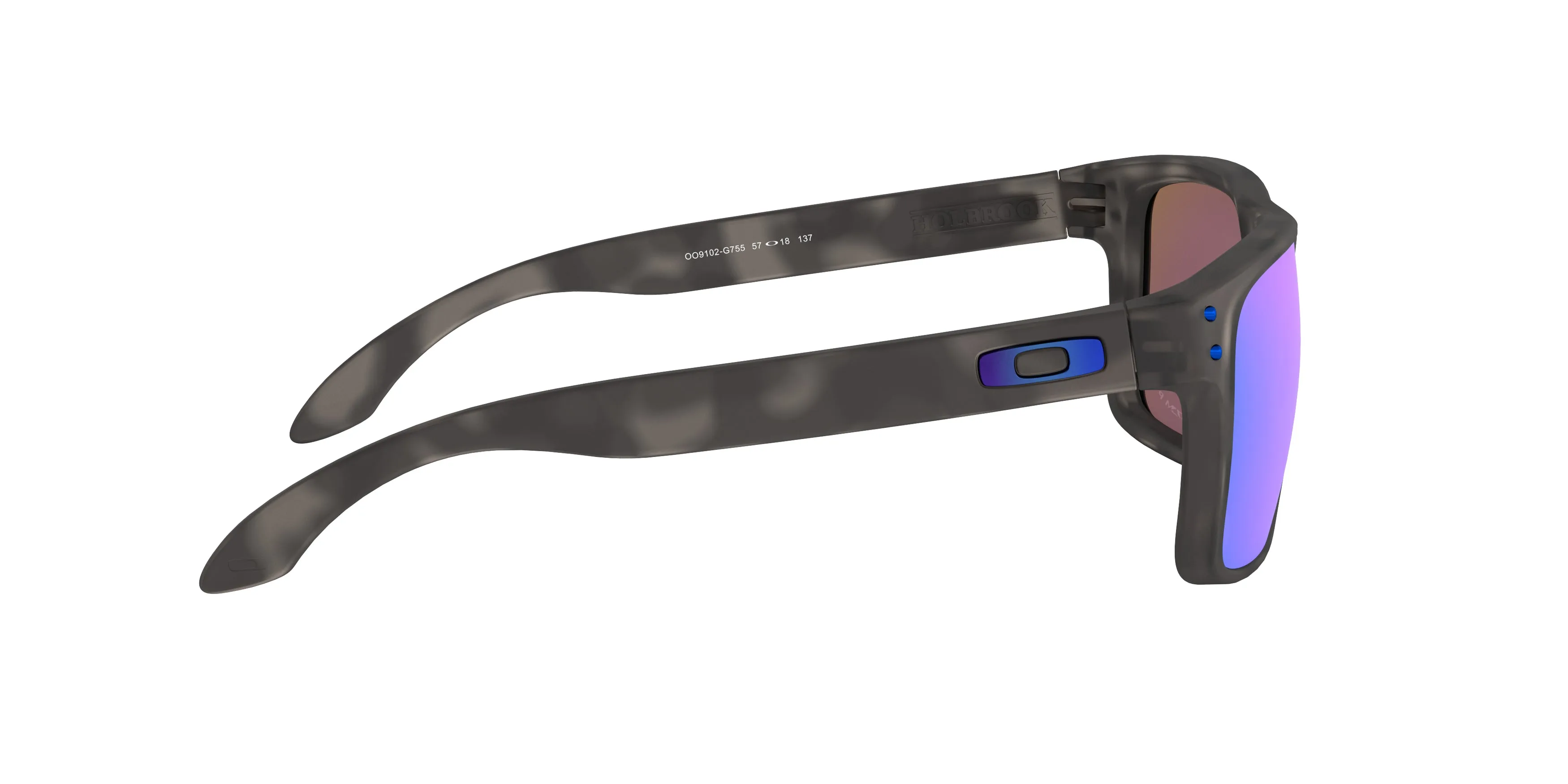 Holbrook Matte Black Tortoise w/ Prizm Sapphire Iridium Polarized
