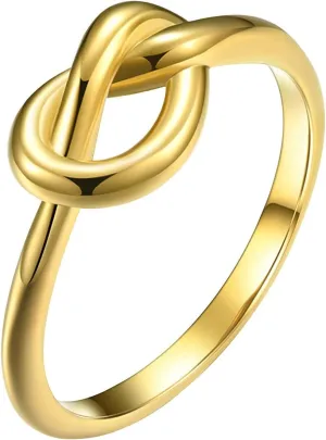 Infinity Promise Ring for Her,S925 Sterling Silver CZ Rings for Women Dainty Friendship Rings Eternity Promise Wedding Bands