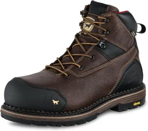 Irish Setter, Edgerton XD, Mens, 6", Waterproof, Non-Metallic Safety Toe, Work Boot