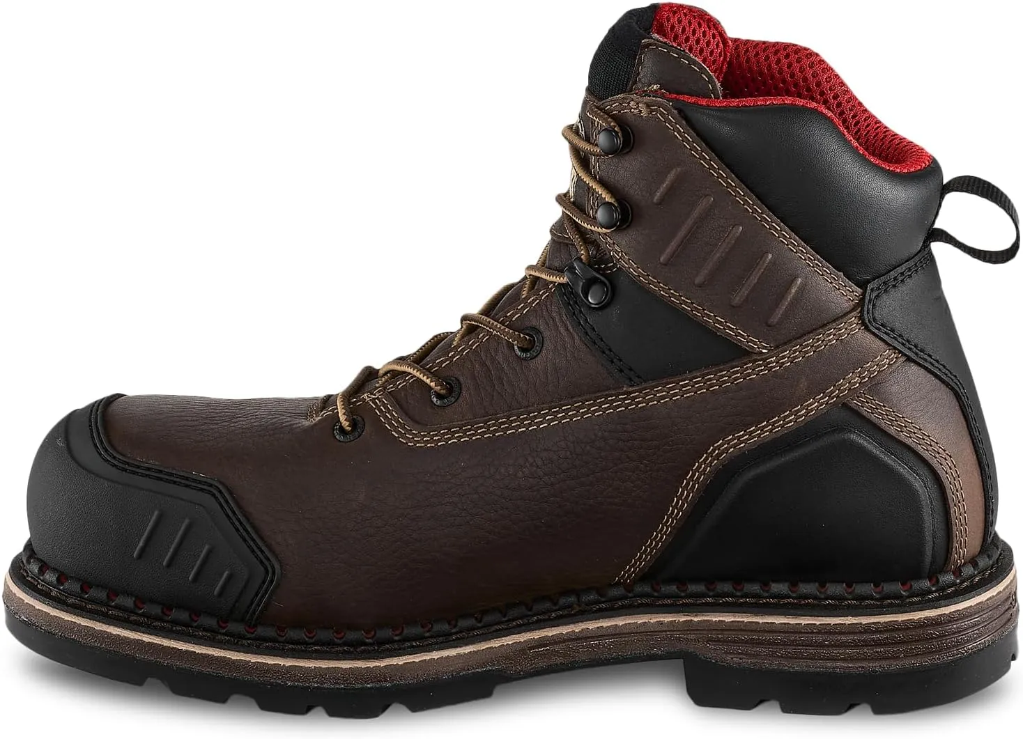 Irish Setter, Edgerton XD, Mens, 6", Waterproof, Non-Metallic Safety Toe, Work Boot