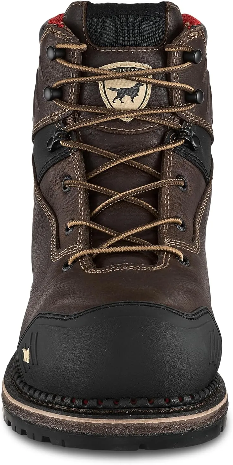 Irish Setter, Edgerton XD, Mens, 6", Waterproof, Non-Metallic Safety Toe, Work Boot