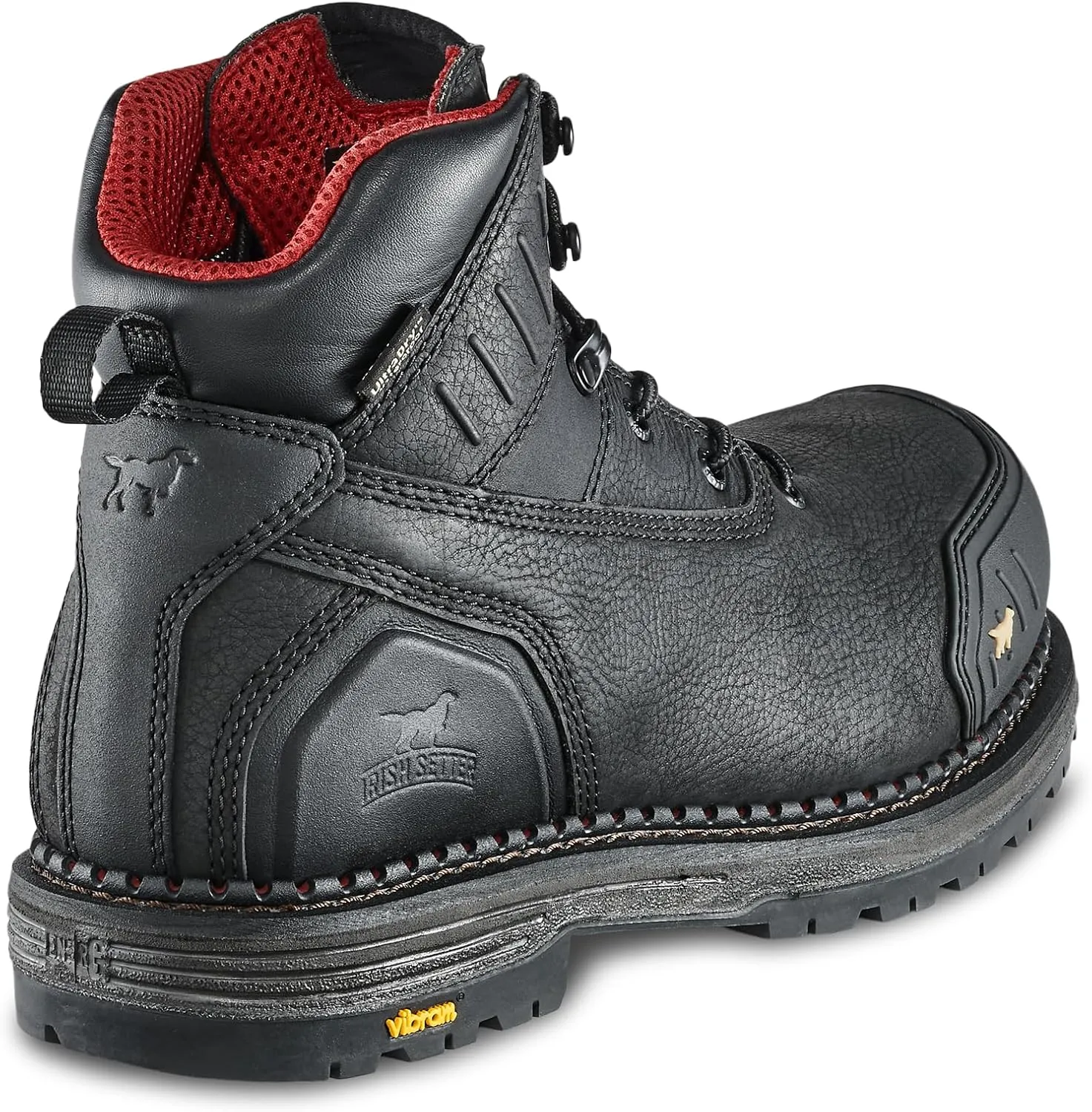 Irish Setter, Edgerton XD, Mens, 6", Waterproof, Non-Metallic Safety Toe, Work Boot