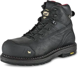 Irish Setter, Edgerton XD, Mens, 6", Waterproof, Non-Metallic Safety Toe, Work Boot