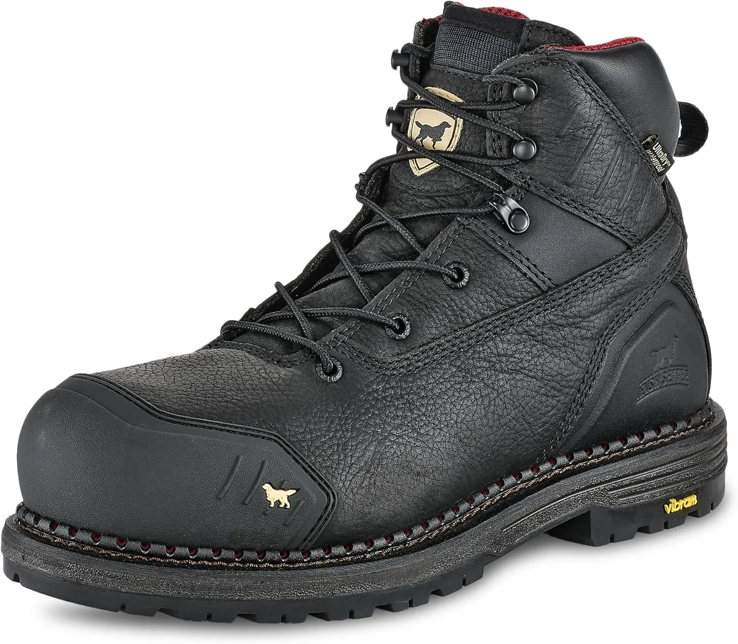 Irish Setter, Edgerton XD, Mens, 6", Waterproof, Non-Metallic Safety Toe, Work Boot
