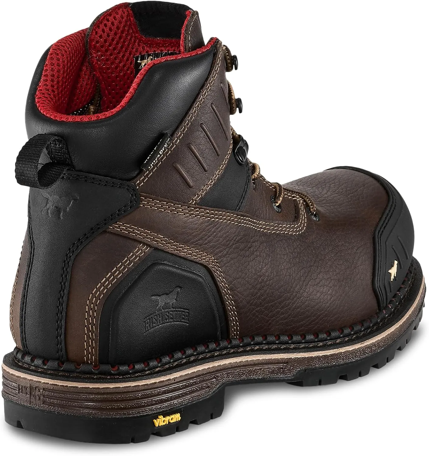 Irish Setter, Edgerton XD, Mens, 6", Waterproof, Non-Metallic Safety Toe, Work Boot