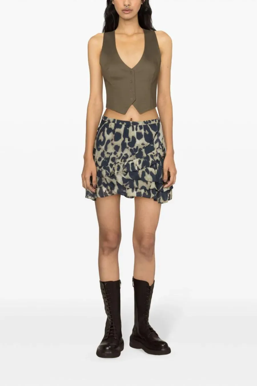 Japin Skirt Leopard
