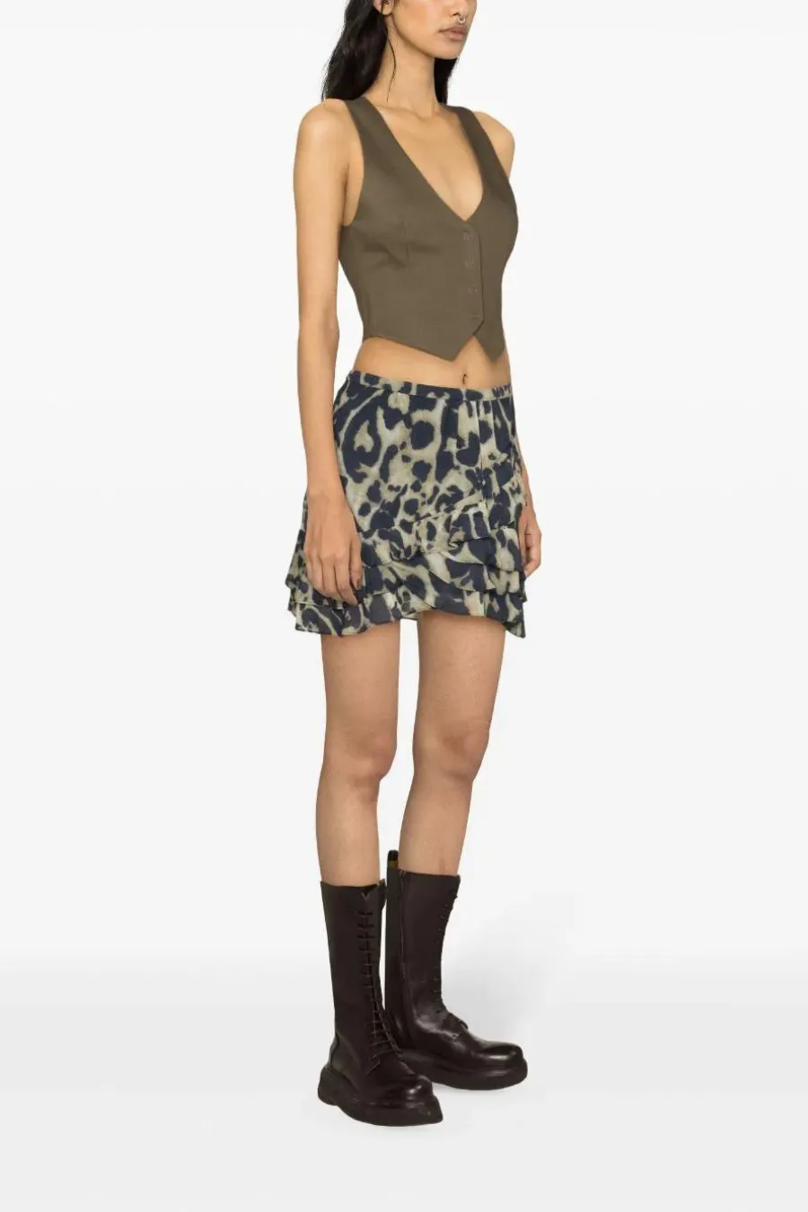 Japin Skirt Leopard