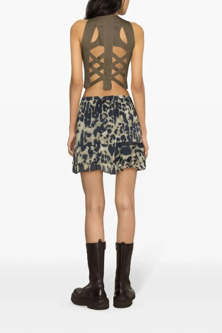 Japin Skirt Leopard