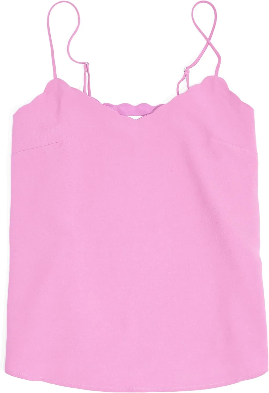 J.Crew Mercantile Women's Spaghetti Strap Scallop Cami