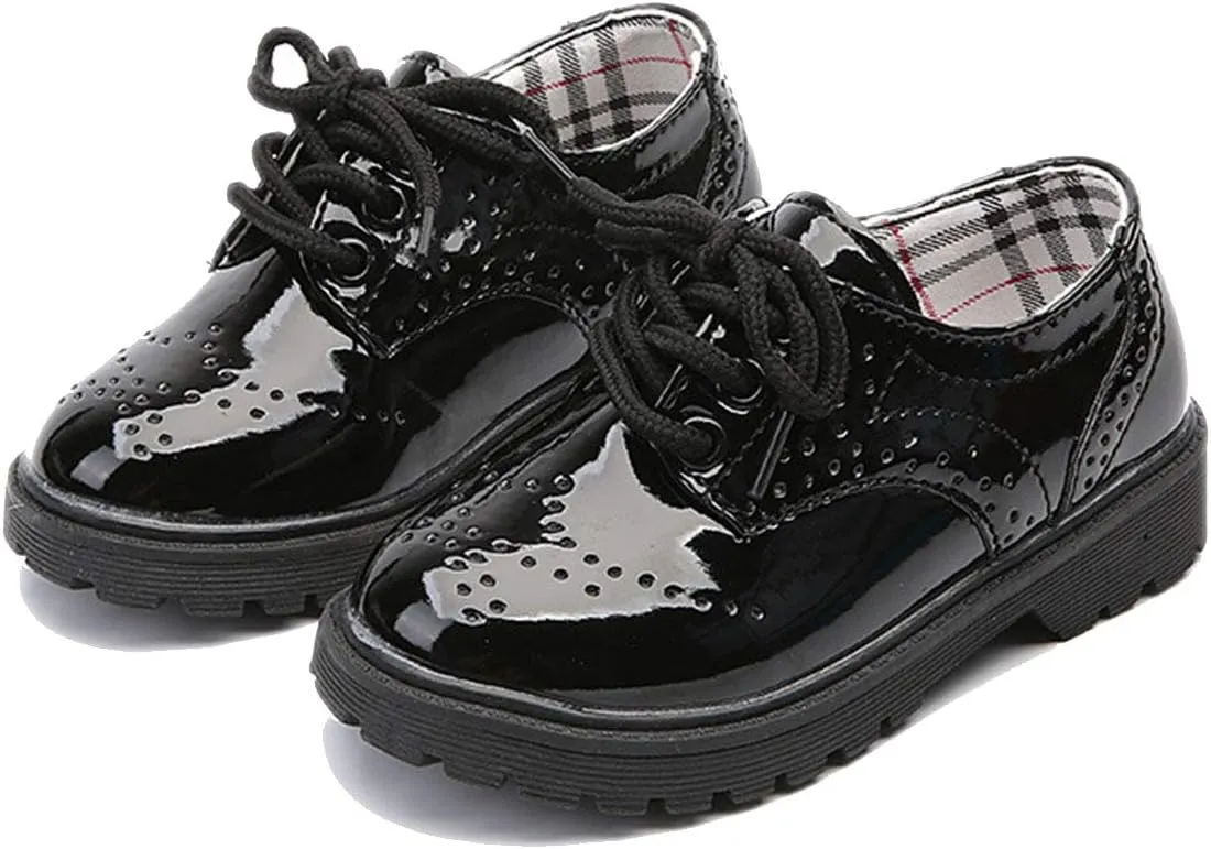 Kids?? Boys?? Girls?? Lace Up Oxfords Shoes School Uniform Dress Shoes