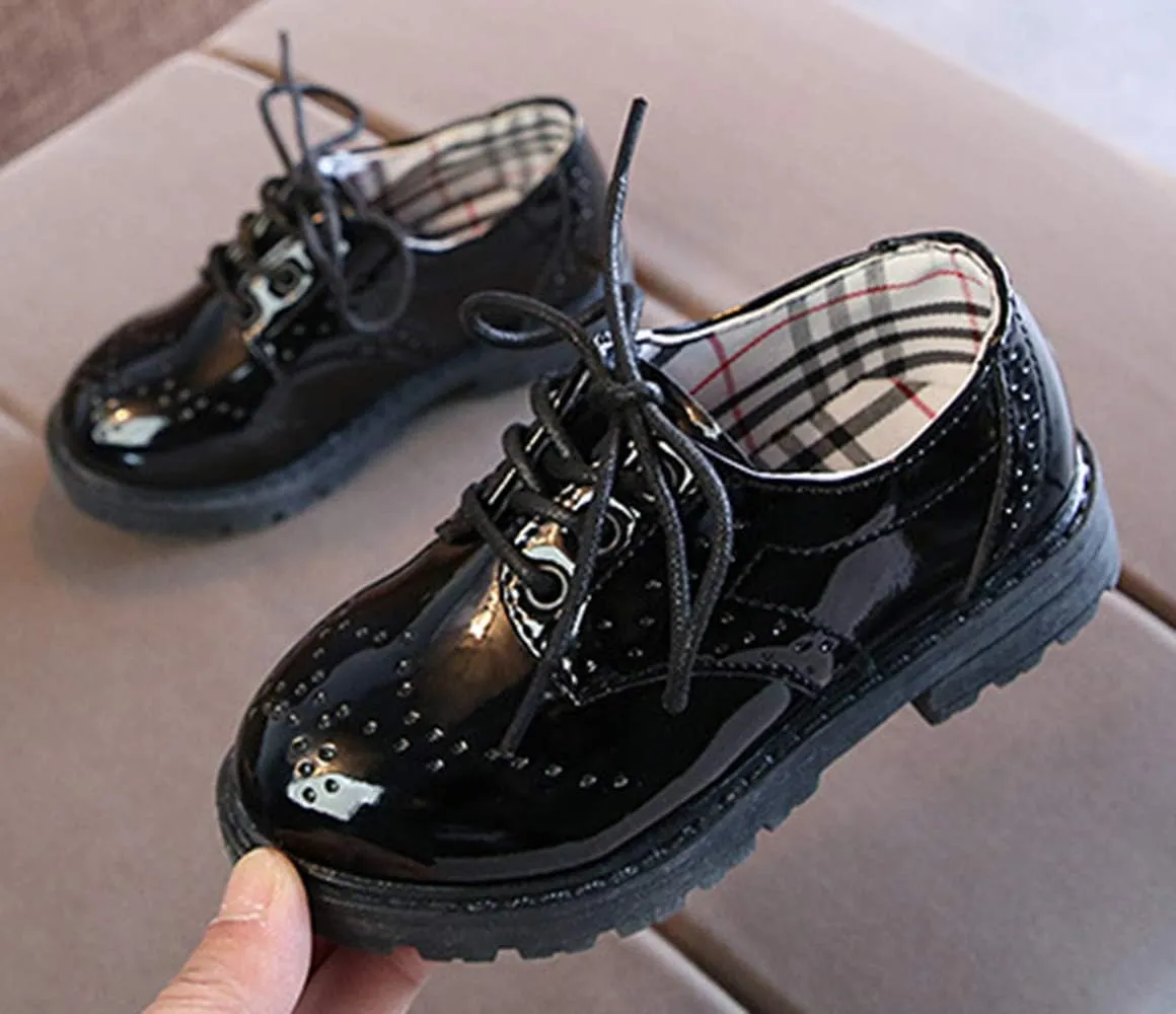 Kids?? Boys?? Girls?? Lace Up Oxfords Shoes School Uniform Dress Shoes