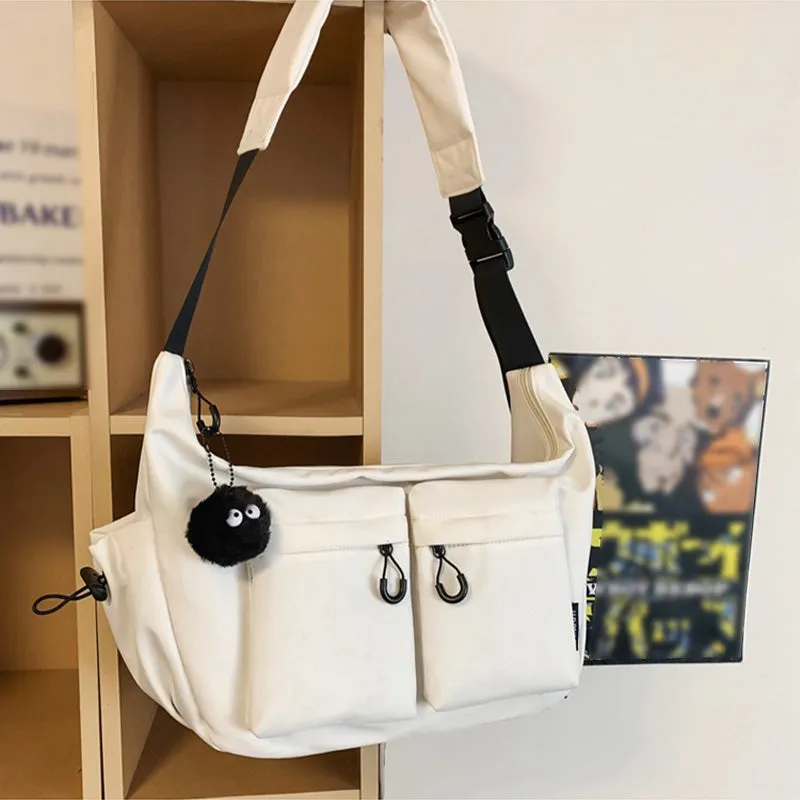 Large Capacity Messenger Canvas Bag
