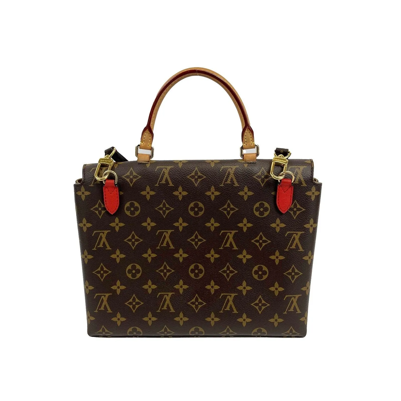 Louis Vuitton - Marignan Monogram Canvas Messenger Coquelicot Crossbody