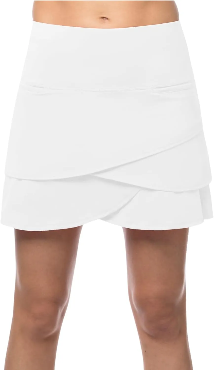 Lucky In Love Scallop Skirt - Short