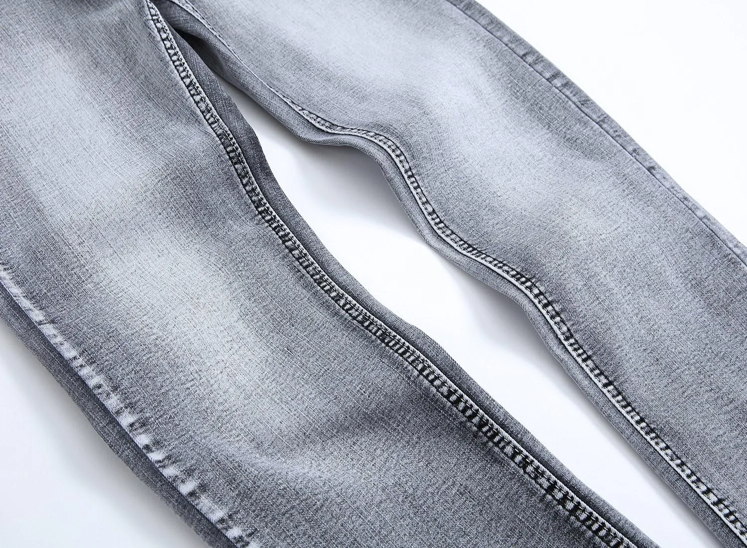 Men's Jeans Skinny Slim Fit Stretch Jeans for Men Denim Washed Pants