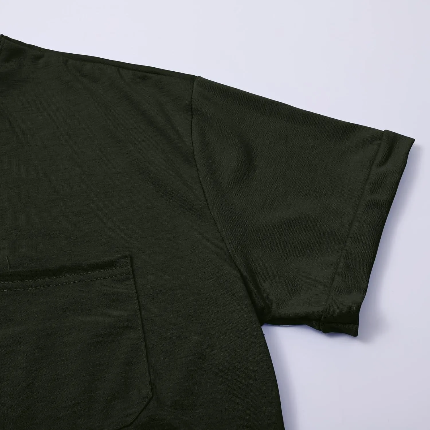 Mens Muscle Slim Fit T Shirts Short Sleeve Casual Business Work Shirts Fashion Fitness Muscle V Neck Gym Workout Tee Shirts