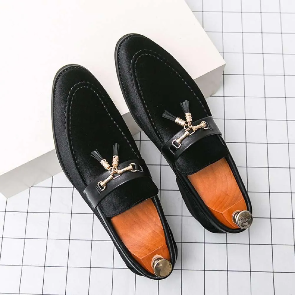 Men's Oxford Leather Dress Shoes Genuine Leather Shoes Comfort Loafers