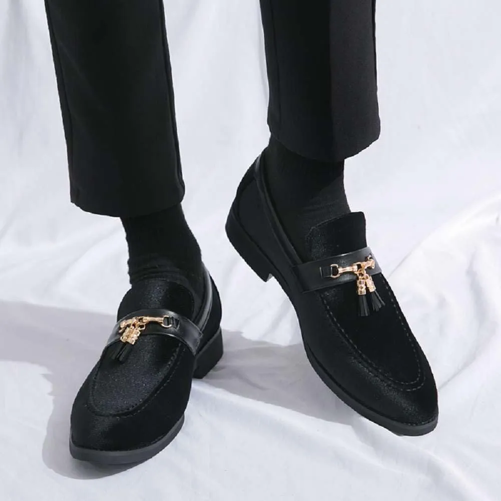 Men's Oxford Leather Dress Shoes Genuine Leather Shoes Comfort Loafers