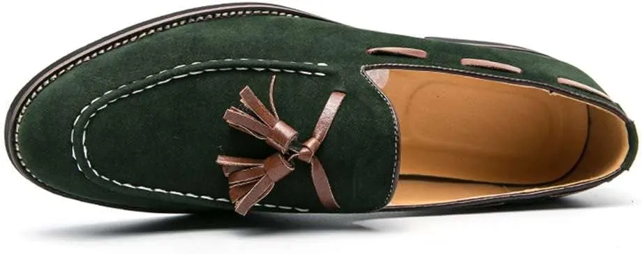 Men's Oxford Leather Dress Shoes Genuine Leather Shoes Comfort Loafers