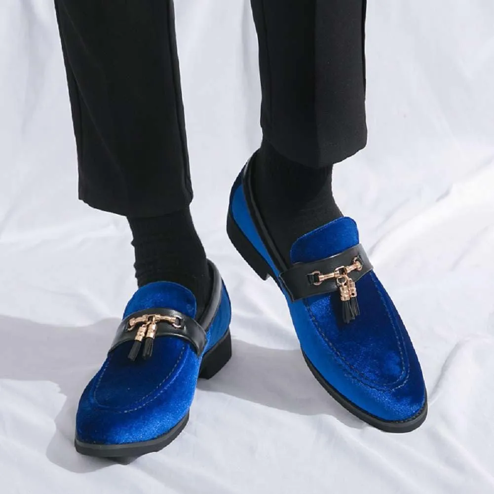 Men's Oxford Leather Dress Shoes Genuine Leather Shoes Comfort Loafers