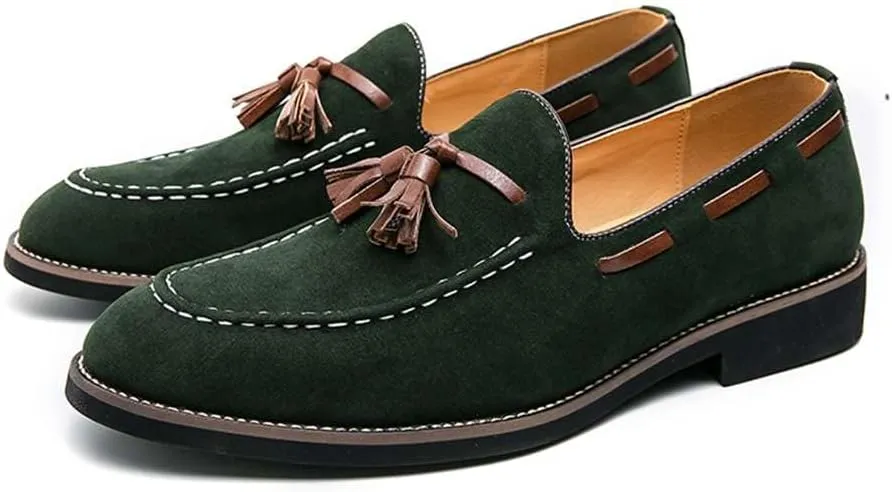 Men's Oxford Leather Dress Shoes Genuine Leather Shoes Comfort Loafers